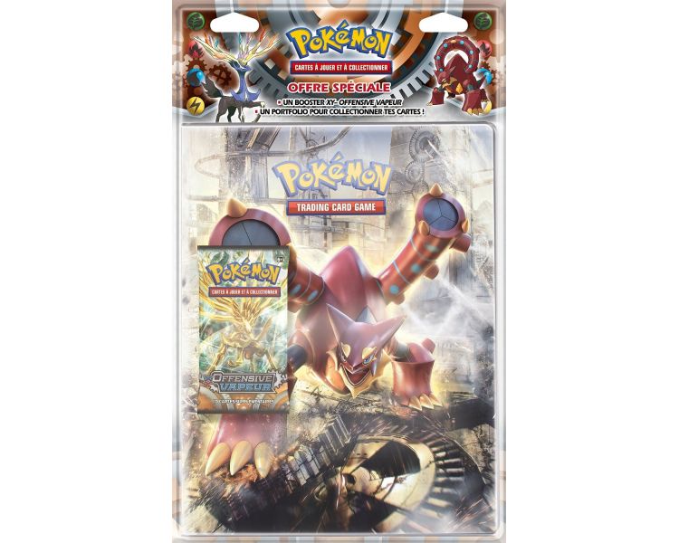 Acheter le Cahier Range Cartes Pokémon A4 - XY11 Offensive vapeur -  Boutique Agorajeux