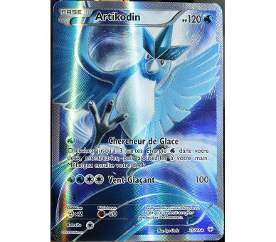 Carte Pokémon Artikodin 120 PV - 25/83 - Full Art - Collection Générations