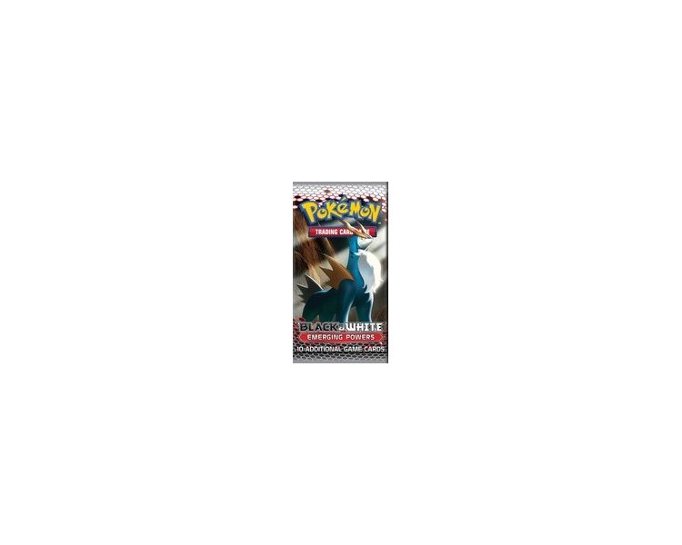 Tripack Pokémon NOIR ET BLANC POUVOIR EMERGENT 3 boosters + 1 carte Promo  tres RARE