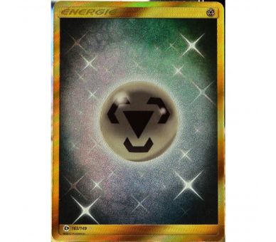 Carte Energie Metal Pokémon Soleil et Lune 1 Secrete Full Art 163/149
