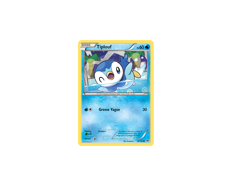 Tiplouf Pv 60 Carte Commune - 36/162 - XY08