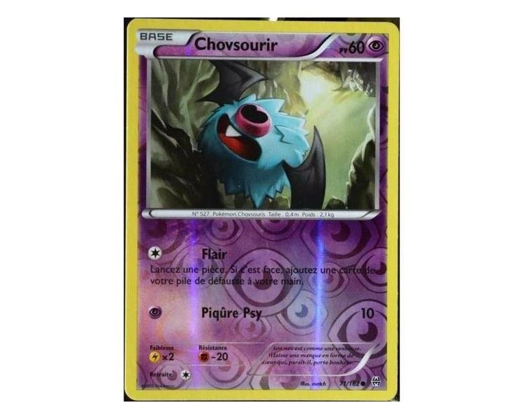 Chovsourir Pv 60 Carte Reverse Commune - 71/162 - XY08