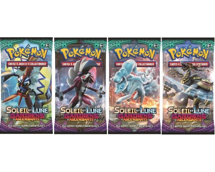 Pokémon : Cahier range-cartes A5 : Soleil et Lune : Gardiens Ascendants