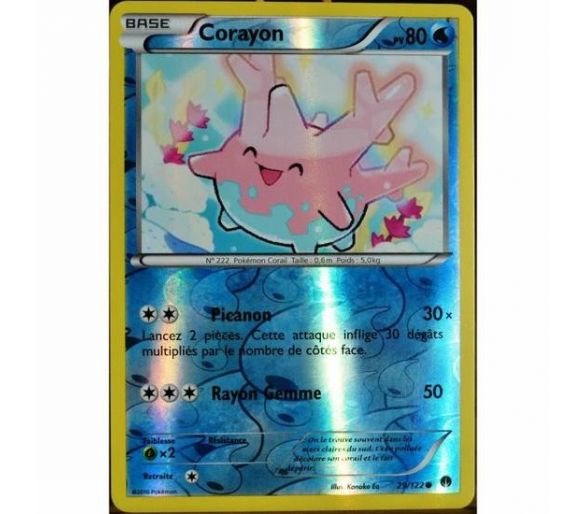 Corayon Carte Reverse Commune Pv 80 - 29/122 - XY9