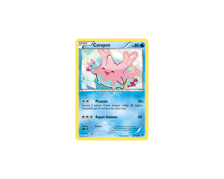 Corayon Carte Commune Pv 80 - 29/122 - XY9