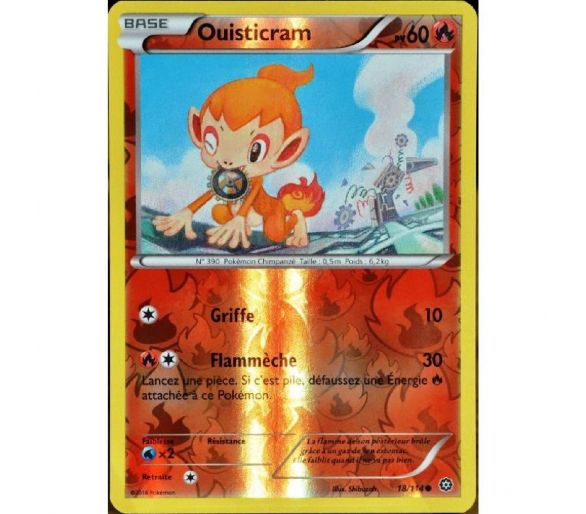 Ouisticram Carte Reverse Commune 60 Pv - 18/114 - XY11