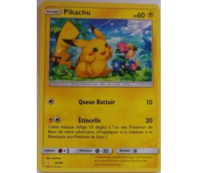 Pikachu Pv 60 Carte Pokémon - 29/30