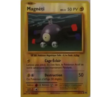 Magnéti Carte Reverse Commune 50 Pv - XY12 - 37/108