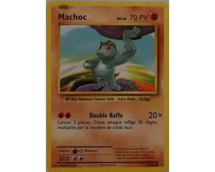 Machoc Carte Commune 70 Pv - XY12 - 57/108