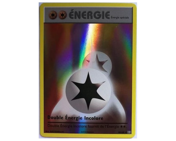 Double Energie Incolore Carte Reverse Commune - XY12 - 90/108