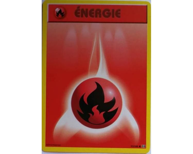 Energie Feu Carte Commune - XY12 - 92/108