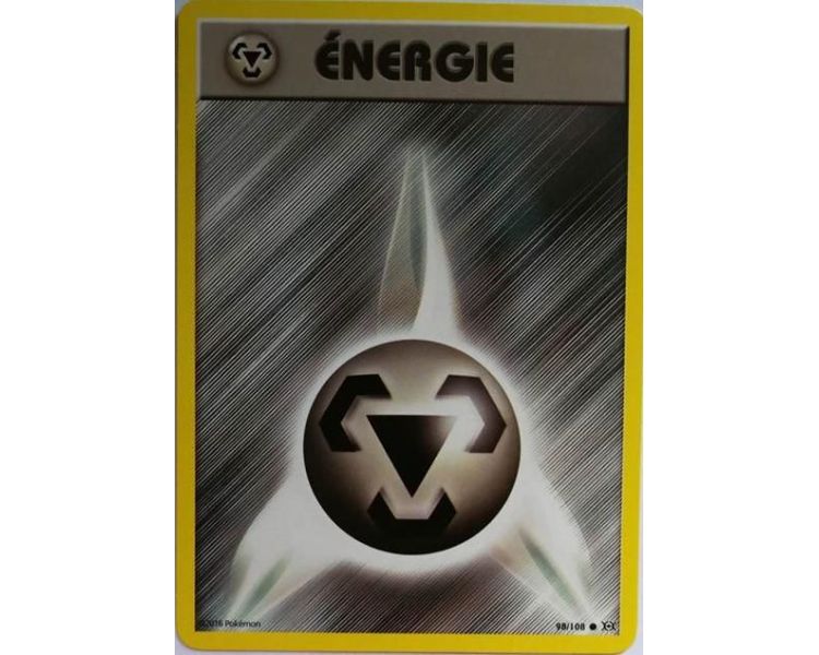 Energie Métal Carte Commune - XY12 - 98/108