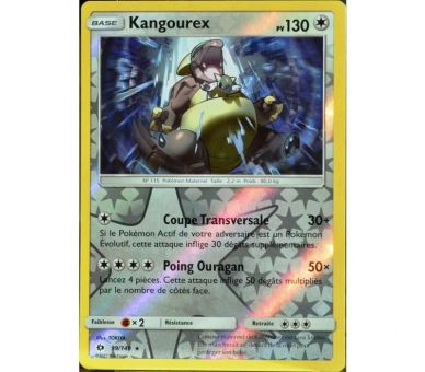 Kangourex Carte Reverse Rare 130 Pv - Soleil Et Lune - 99/149