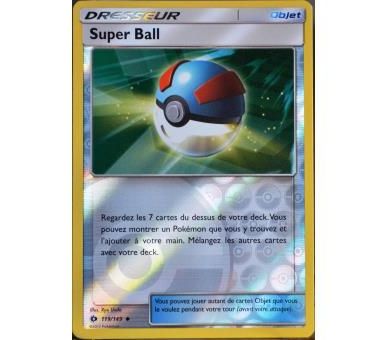 Super Ball Carte Reverse Peu Commune - Soleil Et Lune - 119/149