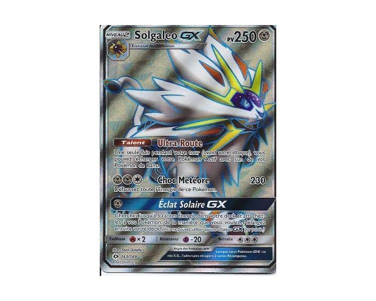Fastest Carte Pokemon Solgaleo Gx Prix