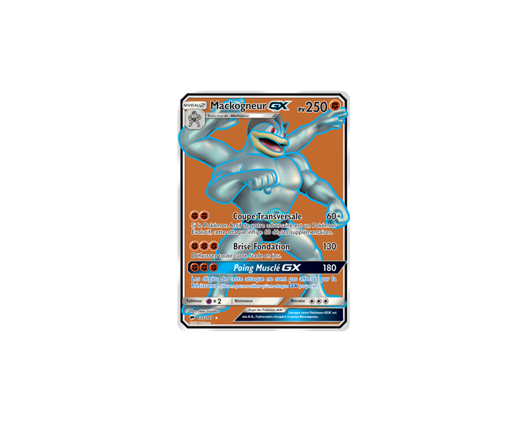 Mackogneur Gx 250 Pv Carte Pokémon Full Art - SL3 - 135/147