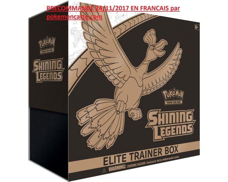 Pokémon Elite Trainer box - SL 3.5 Légendes Brillantes Ho-Oh Gx VF