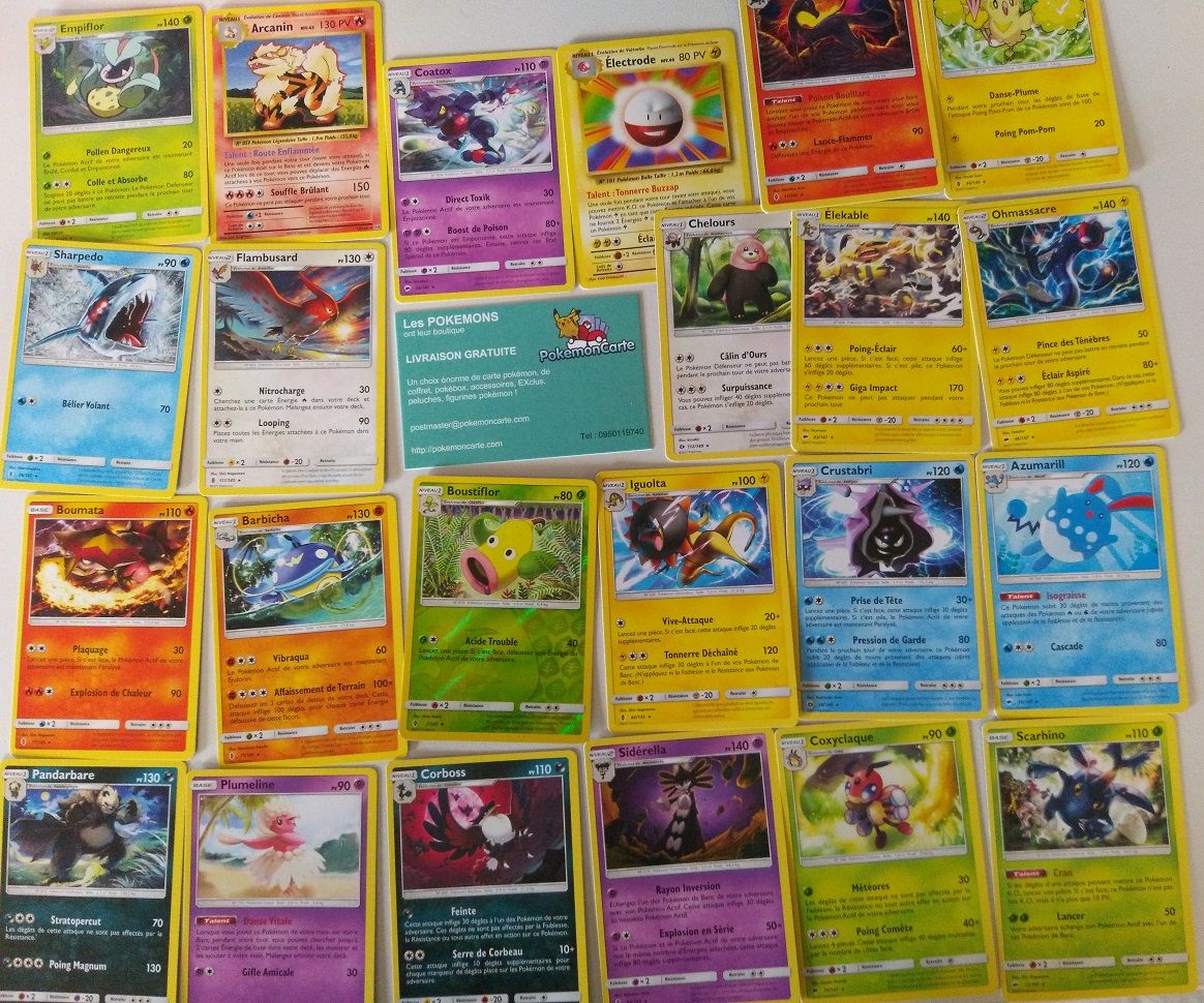 Bonne Affaire 20 Cartes Pokémon Rares (Etoile) Aléatoire Acheter d