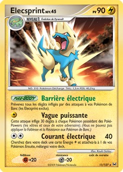 Elecsprint 44/124 N&B:Dragons Exaltés Carte Pokemon Neuve Française 