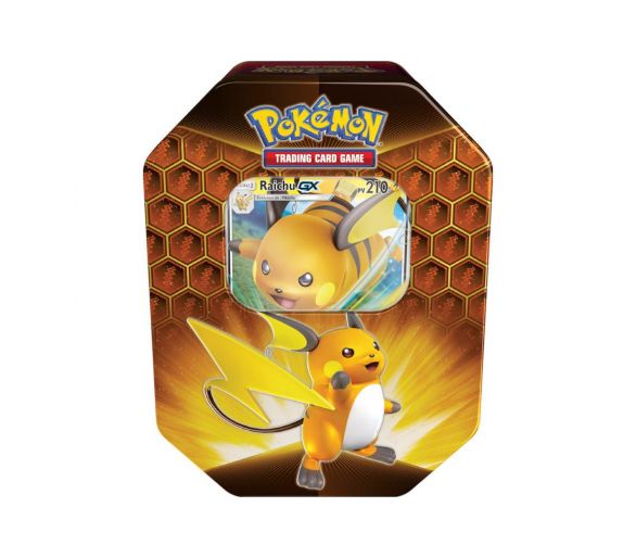 BOITE METAL POKEBOX De Booster Carte Pokemon Tokorico Gx 170 Pv Soleil Et  Lune EUR 29,99 - PicClick FR