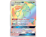 Drattak GX Pv 250 73/70 Secrète Rare Arc en Ciel Majesté des Dragons