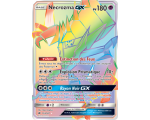Necrozma Gx 180 Pv Carte Pokémon Secrète Arc-En-Ciel - SL3 - 153/147