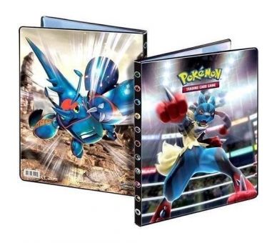 Pack Portfolio A4 Lucario + 1 Booster XY Poings Furieux