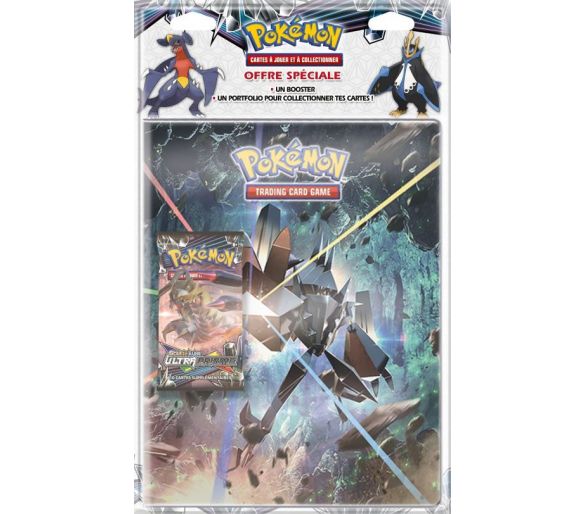Pack Cahier Range-Cartes + Booster Pokémon SL05
