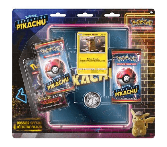 Dossier Spécial Détective Pikachu avec Portfolio A5 Pikachu Détective