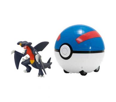 Super Cath N Return Poké Ball Carchacrok + Super Ball