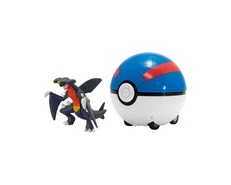 Super Cath N Return Poké Ball Carchacrok + Super Ball