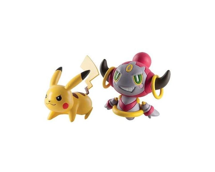 Figurine de combat Pikachu VS Hoopa Enchaîné 