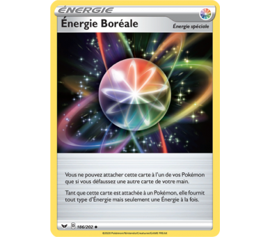Energie Spéciale - Energie Boréale 186/202 - Carte Peu Commune REVERSE - Epée et Bouclier 