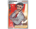 Carte Dresseur Peterson 187/189 - Carte Ultra Rare Full Art - Épée et Bouclier - Ténèbres Embrasées