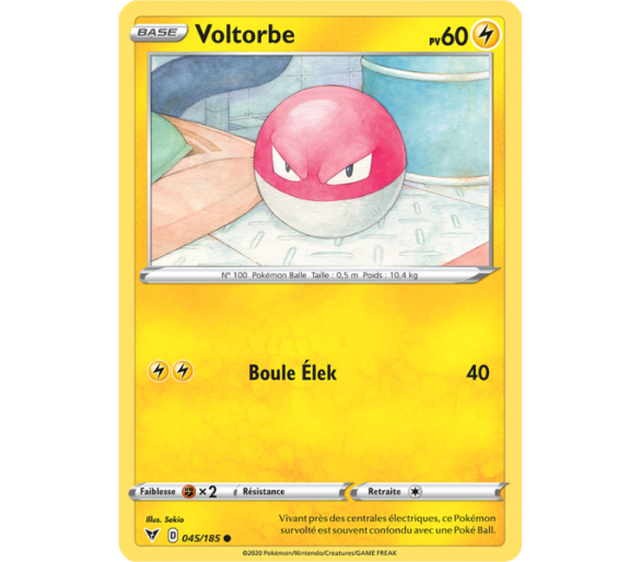 Carte Pokémon Pikachu VMAX 310 PV 044-185 EB04 - Voltage Eclatant