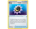 Objet - Badge Lune et Soleil 151/203 - Carte Peu Commune - Épée et Bouclier - Évolution Céleste