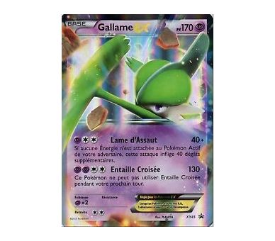 Carte Pokémon xy 06 Gallame EX pv 170