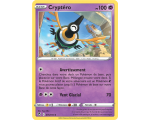 Cryptéro Pv 100 075/195 - Carte Peu Commune - Épée et Bouclier - Tempête Argentée