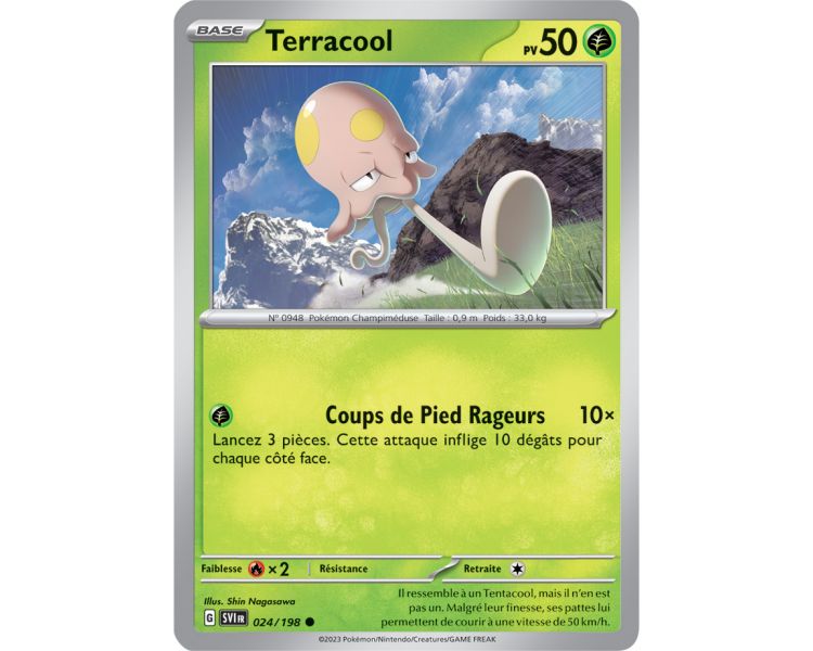 Terracool Pv 50 024/198 - Carte Commune - Écarlate et Violet