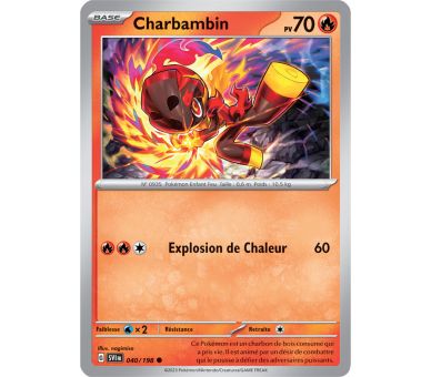 Charbambin Pv 70 040/198 - Carte Commune Reverse - Écarlate et Violet