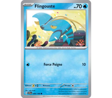 Flingouste Pv 70 049/198 - Carte Commune Reverse - Écarlate et Violet